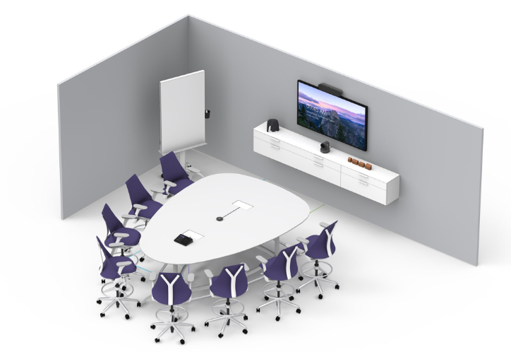 Zoom-Rooms für Logitech Tap Videokonferenz für mittelgroße Räume