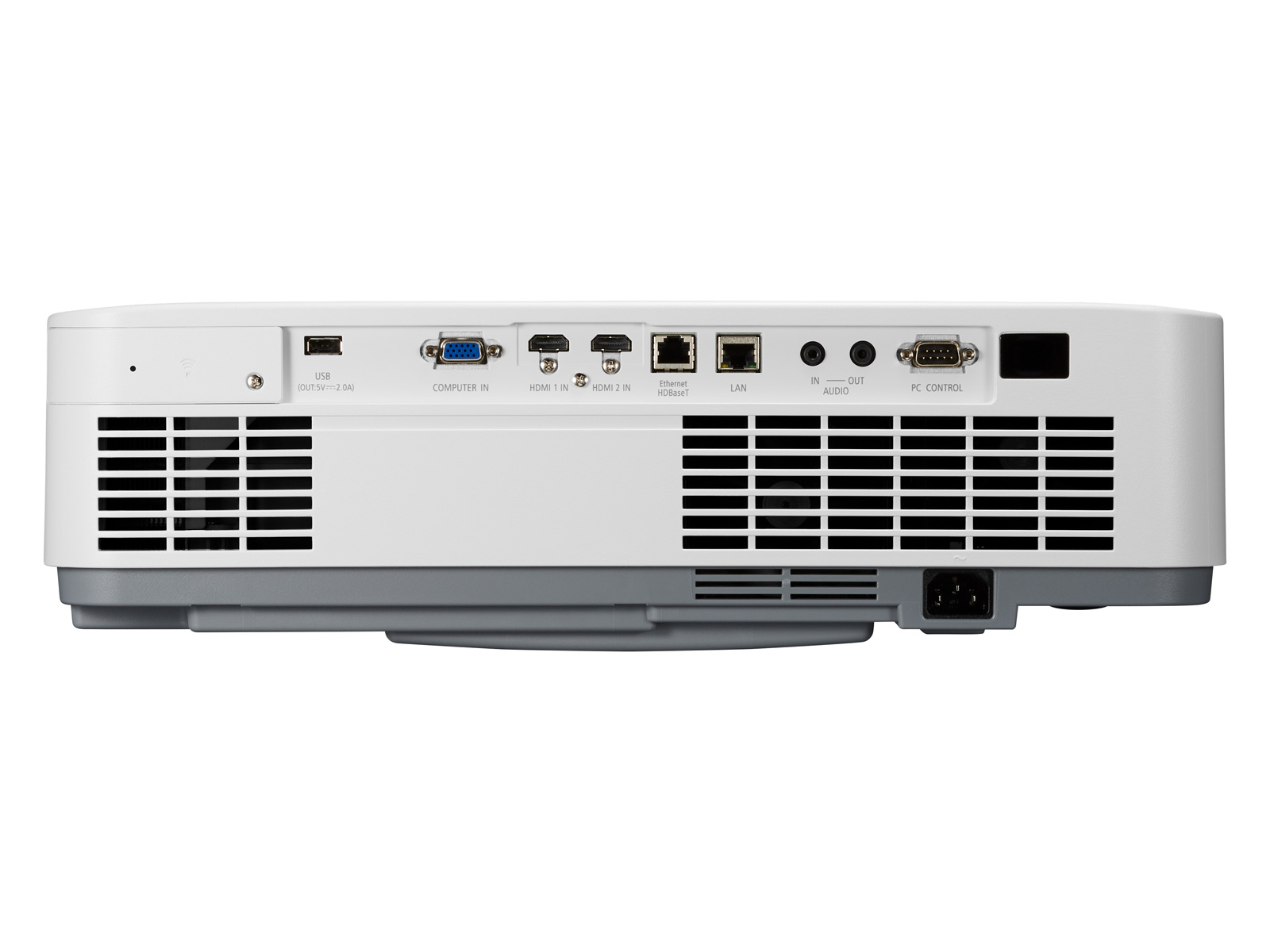 Der NEC P525UL bietet eine hohe Anschlussvielfalt u.a. mit HDBaseT und HDMI