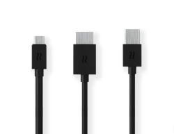 Airtame 2 Aircord All-in-One Kabel - HDMI, USB und USB-C