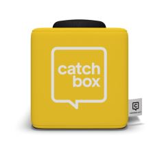 Catchbox Plus Bundle - Wurfmikrofon - Gelb - 2 Mikrofone - 1 Ladestation