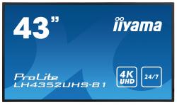 iiyama ProLite LH4352UHS-B1 - 50 Zoll - 500 cd/m² - Ultra-HD - 3840x2160 Pixel - 24/7 - Android - Display