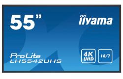 iiyama ProLite LH5542UHS-B3 - 55 Zoll - 500 cd/m² - Ultra-HD - 3840x2160 Pixel - 18/7 - Android - Display