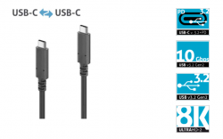 PureLink PI6000-050 - USB 3.2 (Gen 2x1) Aktiv - PureInstall 5,0m - Schwarz 4,0 Meter