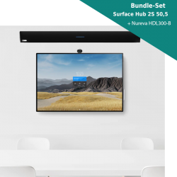 Microsoft Surface Hub 2S - 50,5 Zoll und Nureva HDL300-B - Mikrofon und Lautsprecher - Bundle