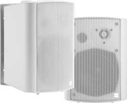 Vision SP-1900P - Aktivlautsprecher-Set - 2x30 Watt - Bluetooth - mit Wandhalterung - Weiss