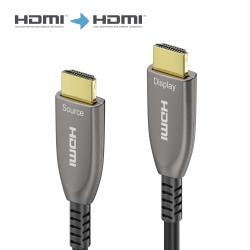 Sonero X-AOC210-200 - HDMI 4K Glasfaserkabel - 18 Gbps - 20,0m - Schwarz 20,0m