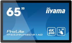 iiyama ProLite TF6539UHSC-B1AG - 65 Zoll - 500 cd/m² - Ultra-HD - 3840x2160 Pixel - 24/7 - 50 Punkt - Touch Display