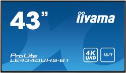 iiyama ProLite LE4340UHS-B1 - 43 Zoll - 350 cd/m² - 4K-UHD - 3840x2160 Pixel - 18/7 - Android - Display