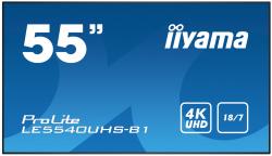 iiyama ProLite LE5540UHS-B1 - 55 Zoll - 350 cd/m² - 4K-UHD - 3840x2160 Pixel - 18/7 - Android - Display