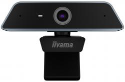 iiyama UC CAM80UM-1 - 4K Huddle/Konferenz-Webcam - 13MP - USB-Kamera mit Mikrofon - 80° Sichtfeld - Auto-Fokus - kleine Räume