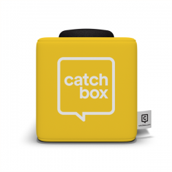 Catchbox Plus Bundle - Wurfmikrofon - Gelb - 2 Mikrofone - 2 Ladestationen