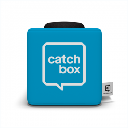Catchbox Plus Bundle - Wurfmikrofon - Blau - 2 Mikrofone - 2 Ladestationen