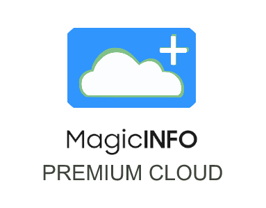 MagicInfo Premium Cloud - Neulizenz inkl. MagicInfoCloud Server - Monatliche Abrechnung - 12 Monate Laufzeit + Einmalige Einrichtungsgebühr Neulizenz - Monatliche Abrechnung