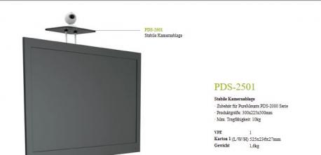 PureMounts PDS-2501 - Kameraablage für PureMounts PDS-2000 Serie 