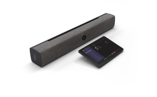 Neat Bar for Zoom and MS Teams - All-in-One-Videokonferenzsoundbar mit Neat Pad Controller 